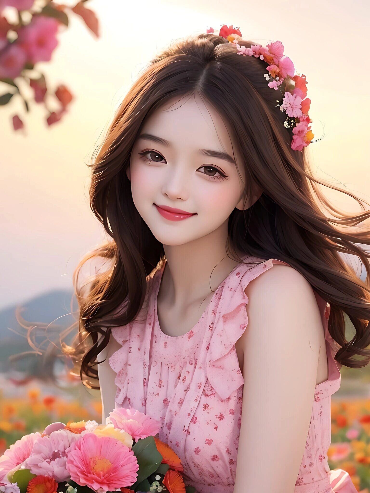 女生唯美图片，展现女性魅力-精选女生唯美图片，感受自然与美的结合